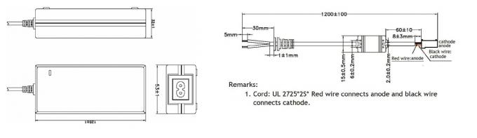 12vdc παροχή ηλεκτρικού ρεύματος μετατροπής 2 συνδετήρας καρφιτσών για το συνδετήρα 3 διανομής 0