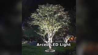 Arced LED Underground Light RGB DMX DALI