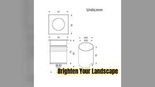 Αρχιτεκτονικός φωτισμός εδάφους LED COMI 6W IP67